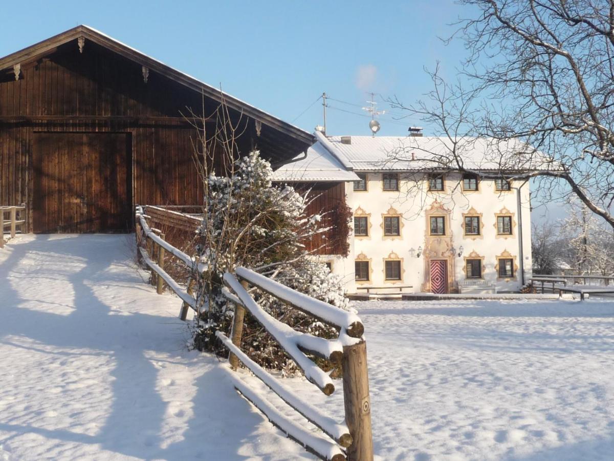 Marxhof Seebruck Am Chiemsee Seeon Seebruck Bagian luar foto
